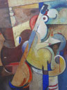 Sans titre, 1957 (huile sur carton, 62 x 46 cm, coll. part. MR)
