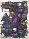 Abstraction mauve (huile sur isorel, 47 x 62 cm, coll. part. NM)