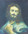 Le christ, 1950 (huile sur isorel, 37 x 47 cm, coll. part. MR)