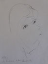 Alès, Louloute, env. 2010 (croquis, 30 x 21 cm, coll. part. MR)