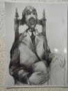 Etude pour les assis, 1981 (crayon, 65 x 50 cm, coll. part.)