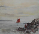 Rade de Brest, 1949 (aquarelle, 24 x 27 cm, coll. part. MR)