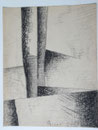 Ombres 1, env. 1960 (fusain, 40 x 30 cm, coll. part. MR)
