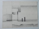 Ombres 10, env. 1960 (fusain, 40 x 30 cm, coll. part. MR)