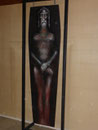 Christ, cercueil, env. 1990 (fer, bois, 200 x 72 cm, coll. part. GR)