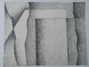 Ombres 5, env. 1960 (fusain, 40 x 30 cm, coll. part.)