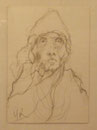 Portrait, env. 2000 (crayon, coll. part. MCG)