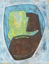 Abstraction, env. 1960, (craie, 65 x 50 cm, coll. part. MR)