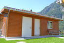 Gartenhaus Breitfalzschalung Tanne gehobelt