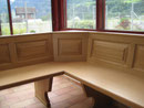 Bank in Eiche