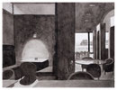 Karstadt Spiel & Sport Cafeteria, 42 x 55 cm,Tusche auf Papier, 2003