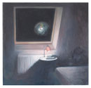 /Dachfenster, 53 x 55 cm, Öl auf Leinen, 2012