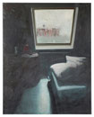 /Dachfenster, 125 x 100 cm, Öl auf Baumwolle, 2011