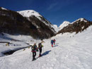 En val d'Arizes avec le pic du Midi de Bigorre en toile de fond