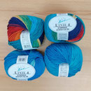ONline Linie 4 Starwool Design Color - hochwertige Merinowolle, sehr weicher Griff, vielseitig einsetzbar und pflegeleicht, 100% Schurwolle (Merino), Lauflänge 125m/50g, Schonwaschgang bis 40°