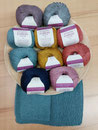 Gossypium Cotton Tweed, 96% Baumwolle und 4% Polyester, Lauflänge 125 m je 50-g-Knäuel für Nadelstärke 3 bis 3,5