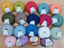 Ferner Wolle Baby Soft - wunderbar weiches tierhaarfreies Garn mit seidigem Glanz, speichelecht, 50% Baumwolle (Bio) und 50% Sojafaser, Lauflänge 135m/50g, Schonwaschgang bis 30°