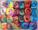 Hjerte Kunstgarn - schöne lange Farbverläufe, nicht nur für Socken, sondern auch für Lacetücher, leichte Schals, Pulswärmer etc., 75% Schurwolle (superwash) und 25% Nylon, Lauflänge 420m/100g, Schonwaschgang bis 40°