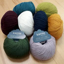 Kremke Soul Wool Bébé Soft Wash - superweiches Merinogarn nicht nur für Baby- und Kinderkleidung, chlorfrei filzfrei ausgerüstet, 100% Schurwolle (Merino), Lauflänge 140m/50g, maschinenwaschbar im Schonwaschgang