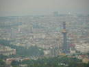 Blick vom Kahlenberg auf  Wien