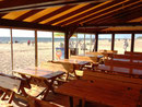 In der Strandbar... sehr gemütlich!