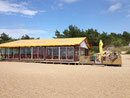 Strandbar am Strand von Palanga... 