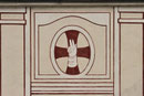 Stift Heiligenkreuz - 17.November 2014_009 Das Wappen von Heiligenkreuz, eine Schwurhand.