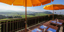 Aussicht auf das Bergpanorama