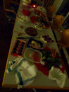 Das Essen. Im neuen Raum...
