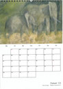 Tierkalender der Berkenthiner Montagsmaler 2013 - Januar