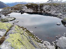 Laghetti senza nome 2442 m sotto il Piz dalla Val