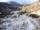 Discesa per la Capanna Gesero