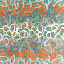 O.T. 1995, Acryl auf Nessel, 73 x 73 cm