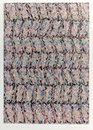 "Wiersz VIII" (Gedicht-Vers-Zeile), 1996, Linolschnitt auf Bütten, 100 x 70 cm