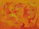 Heart of Gold, 80 x 60 cm, Acryl   