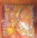 Back Stage, 100 x 100 cm, Acryl 