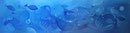 Mermaids, 180 x 40 cm, Acryl  
