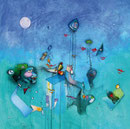 Kisses in the Wind, 120 x 120 cm, Acryl   •    VERKAUFT
