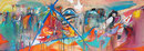 The 10th Dimension, 140 x 50 cm,  Acryl   •    VERKAUFT