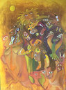 Sunny Girl, 80 x 110 cm, Acryl   