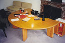 bureau en acacia sur mesure