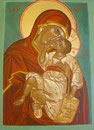 12 - Vierge de tendresse inspirée de Photis Kontoglou