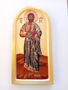 18 - Christ Pantocrator debout sur le mont Thabor - dimensions 23x47 - 2022