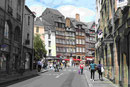 Alte Fachwerkbauten in Rennes, Bretagne
