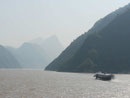 Tragflächenboot auf dem Jangtsekiang, China