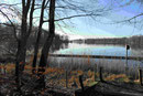 An der Berliner Havel mit Blick auf die Sacrower Kirche