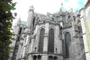 An der Kathedrale von Chartres, Frankreich