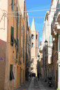Straße in Alghero, Sardinien