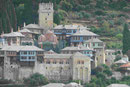 Kloster am Berg Athos, Chalkidiki, in Nordgriechenland