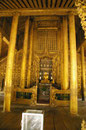 Goldenes Palastkloster in Mandalay, Myanmar (Burma)